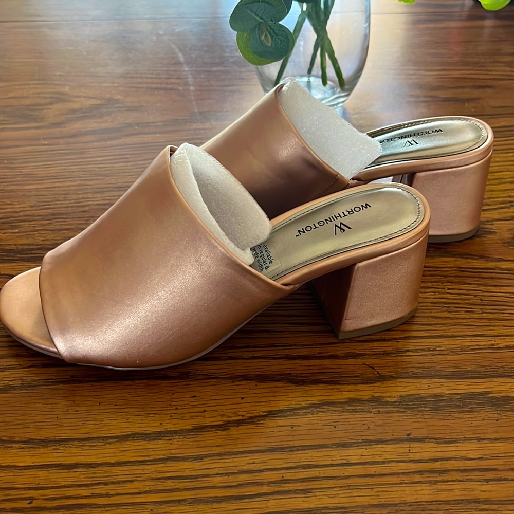 Worthington block heel